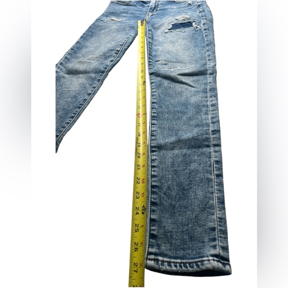 AEO high-rise Woman’s Blue Jeggings. Size 4 - Picture 12 of 12